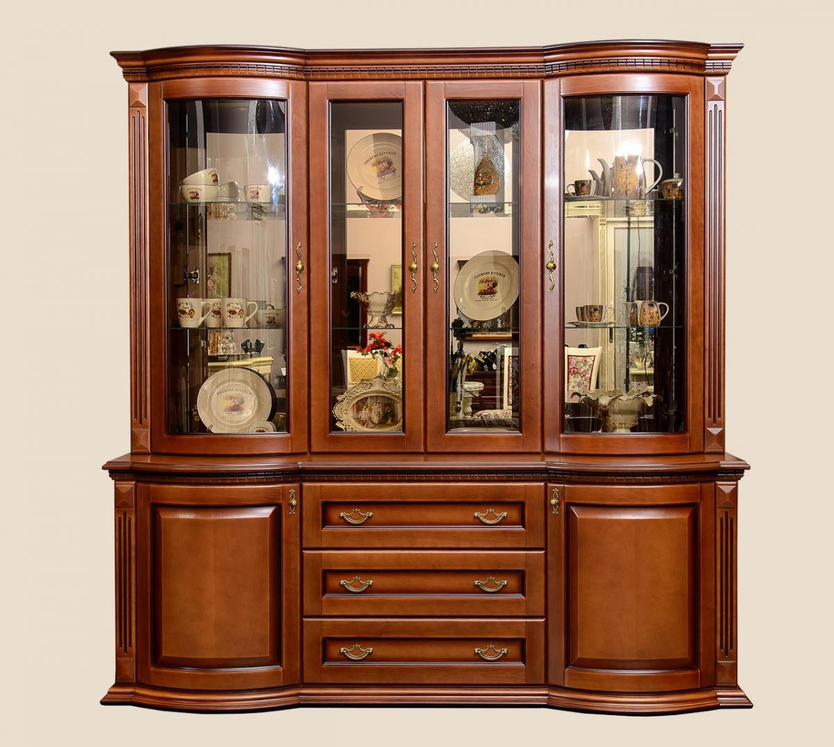 Вітрина "Платина" дворадіусна